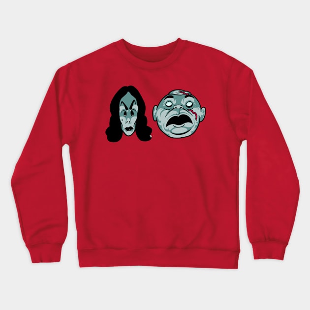 Plan 9 Ghouls Crewneck Sweatshirt by TristanYonce